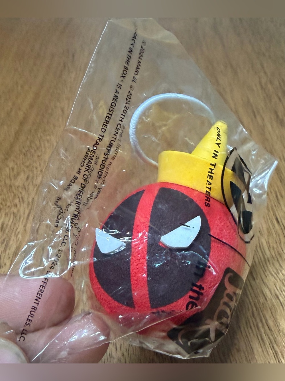 RARE Deadpool Limited Edition Jack in the Box Antenna Ball Deadpool Collectable